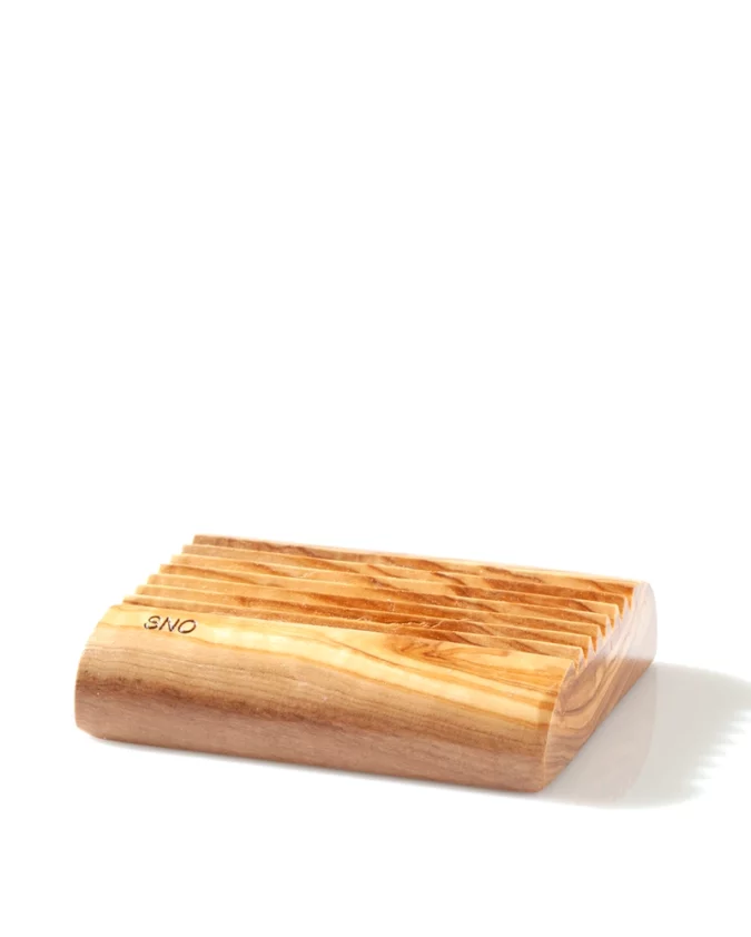 Support Savon solide en bois d’olivier SNO